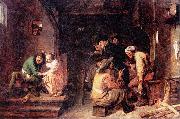 Adriaen Brouwer Tavern Scene oil on canvas